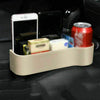 1 Pair Car Seat Gap Catcher Filler Storage Box Bottle Pocket Organizer Holder