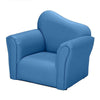 Kids Sofa Children Chair Seat Armchair Playroom Bedroom W/Footstool Gift Blue