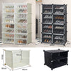 6-20 Cube DIY Shoe Storage Cabinet Rack 12-40Pair Shoes Portable Organizer Shelf
