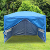 3x3m Pop Up Gazebo Marquee Outdoor Garden Party Tent Canopy 4 Side Panels New