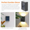 Solar Wall Lights Up & Down Lamp Decor Waterproof Garden Outdoor Fence Yard IP65