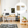 83/120cm Computer Home Office Desk Corner Wooden Desktop Table Study Workstation