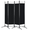 Folding Room Divider 4 Panel Wall Privacy Screen Protector Paravent Partition