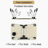 Folding Laptop Bed Tray Table Home Portable Lap Desk Notebook Breakfast Cup Slot