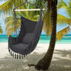Garden Hammock Chair Hanging Swing Seat Cotton Rope Net W/ Outdoor Home Decor UK