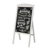 Large Vintage Wooden A Board Sign Chalkboard Restaurants Shop Message Board