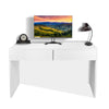 Computer Desk Laptop Pc Wooden Study Writing Table Home Office With Drawers