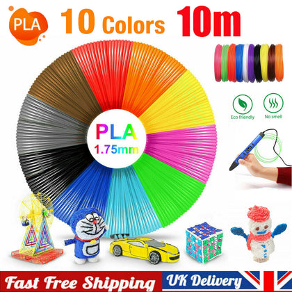 100M 1.75mm PLA Filament For 3D Pen Printer Refills Printing Drawing Accessories