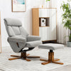 Occasional Recliner with Ottoman 3-Position Adjustable Reclining Lounger Chair