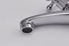 2X Basin Sink Taps Ceramic Lever Traditional Bath Twin Hot &Cold Tap Pair chrome
