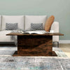 Rustic Coffee Table Rectangular Vintage Living Room Furniture Side End Modern