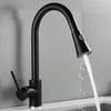 Kitchen Sink Mixer Taps Pull out Spray Swivel Spout Single Lever Tap Mono Faucet