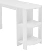 L-shaped Computer Desk Corner PC Table Workstation Home Office Study w/ Shelves