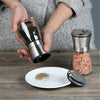 2X Premium Stainless Steel Salt & Pepper Grinder Shaker Mill Kitchen Cook Tools