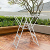 Folding Clothes Airer Winged Garment Towel Laundry Hanging Drying Rail Rack