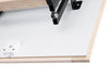 Metal Wood Folding Loft Ladder Hatch 55cm x 110cm (H-280cm) Timber Attic Stairs
