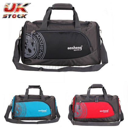 Large Gym Duffle Holdall Sport Travel Bag Shoulder Handbag Tote Outdoo