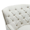 Chesterfield Armchair Wing Back Queen Anne Deep Button Cuddle Chair Sofa Seat