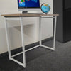 Folding Computer Desk Wooden Foldable Study Table Laptop PC Table Home Office