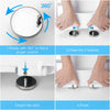 Luxury Square Toilet Seat Heavy Duty White Soft Close Top Quick Release Hinges