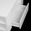 High Gloss Coffee Table Wooden Drawer Storage Modern Living Room Furniture