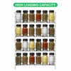 4 5 6 Tiers Wall Mount Spice Herb Rack Holder For Kitchen Door Cupboard Storage