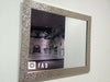 New Large Mosaic Silver Mirror Bedroom Hallway Hanging Wall Gift 59X49cm