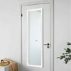 Large Over The Door Mirror Wardrobe Wall Mirror Make up Full Length Hanging Door