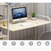 Wood Computer Desk Laptop PC Table Home Office Study Simple Workstation Shelves