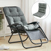 3Section Garden Sun Lounge Bed Chair Cushion Recliner Replacement Furniture Seat