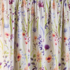 Floral Printed Lined Ready Made Tape Top Pencil Pleat Curtains Pair