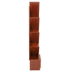 8 Tier Wooden Tree Bookshelf Bookcase Display Rack Holder With Drawers LVE-UK