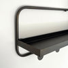 Industrial Copper Metal Wall Shelf Storage Hooks Storage Hanging Shelving Unit