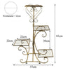 Professsional Garden Plant Stand Supplier Multi Style Flower Rack Shelf Holder