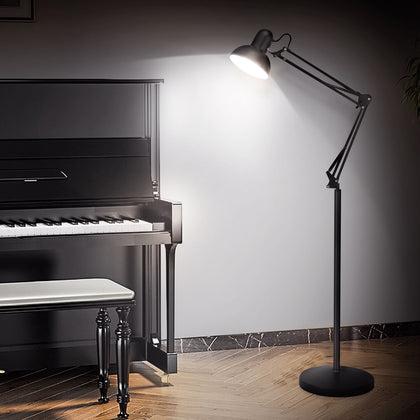 Tall Spotlight Floor Lamp Standard Free Standing Living Room Home Light E27 Bulb