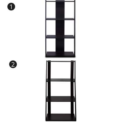 Furinno 11075R4EX Hidup Tropika Tall Ladder Shelf Home Office Storage Furniture