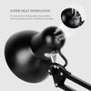 Metal Swing Arm Desk Lamps with LED Bulb Clamp Adjustable Table Lamp for Bedroom