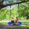 100cm Large Padded Kids Basket Crows Nest Tree Swing Seat Climbing Frame Garden