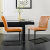 2 4 6x Faux Leather Dining Chairs Padded Seat High Back Kitchen Breakfast Chair