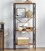 Tall Kitchen Larder Unit Industrial Shelving Rack Rustic Display Shelves Pantry