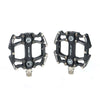 2X Mountain Bike Pedals Flat Platform Aluminum Alloy Sealed Bearing Pedals