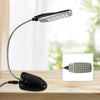 Flexible USB Clamp Clip On LED Light Craft/Reading Table Desk Bedside Lamp New