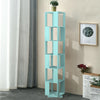 Corner Bookcase Storage Shelf Storage Rack Stand Display Unit Home Bedroom BN