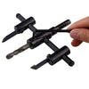 Adjustable Circle Hole Cutter Wood Drywall Drill Bit Saw Round Cutting 30-120mm