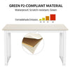Home Office Study Corner Desk Computer PC Writing Table WorkStation Wooden Metal