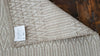 Large size Beige soft 120x180cm Reversible rug. Modern Cotton Serengeti rug