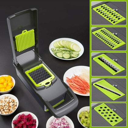 12 in 1 Vegetable Fruit Slicer Kitchen Food Multifuntion Cutter Chopper Tools