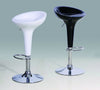 Stools Breakfast Bar Stools Black No Back Swivel Adjustable Seat - Pack of Two