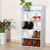 4 Tiers Shoe Rack Storage Shelf Display Stand Organiser White Unit Waterproof