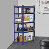 Metal 5 Tier Corner Garage Shelves Racking Storage Heavy Duty Industrial